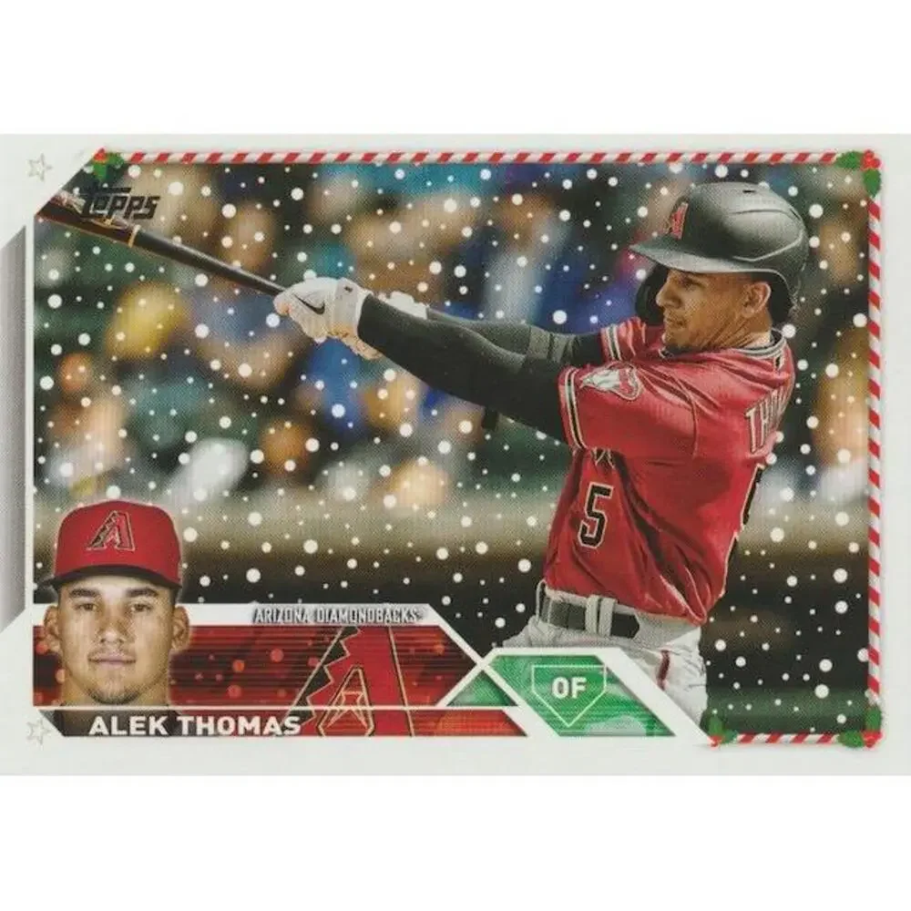 2023 Topps Holiday Alek Thomas H10 Arizona Diamondbacks